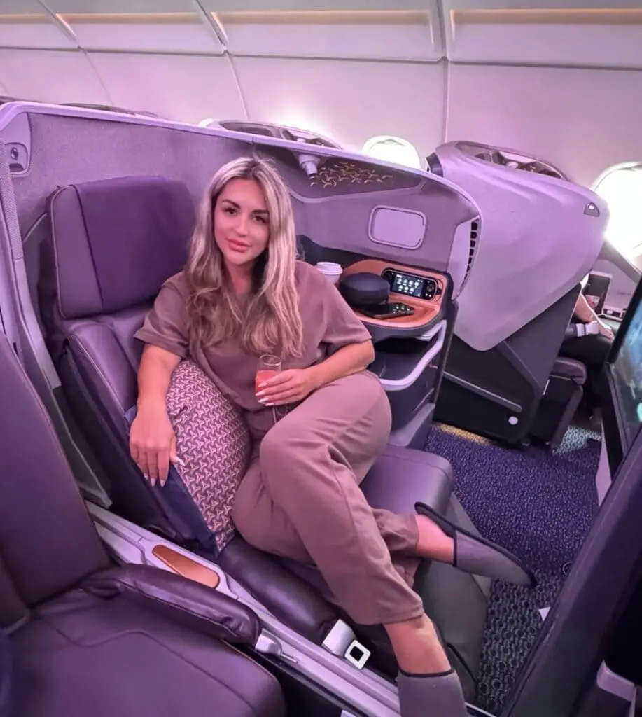 Business class singapore airlines