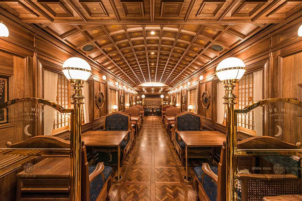 Seven Stars train in Kyushu