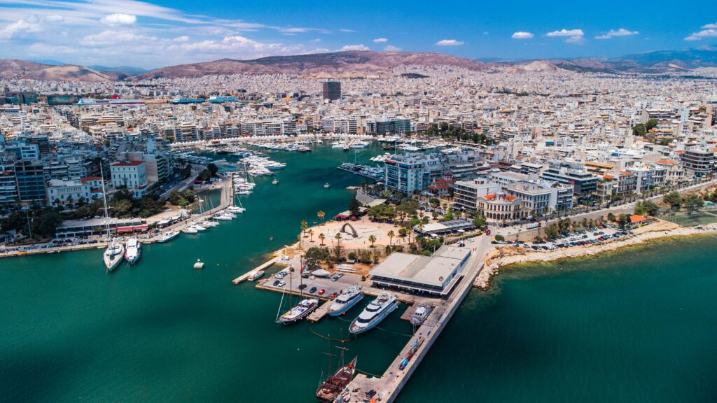 Piraeus Harbor Greece