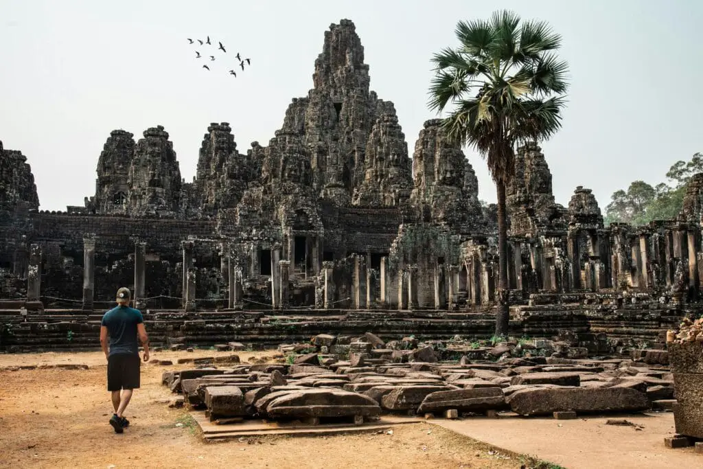 Angkor Thom, Bayon Temple, Siem Reap, Cambodia