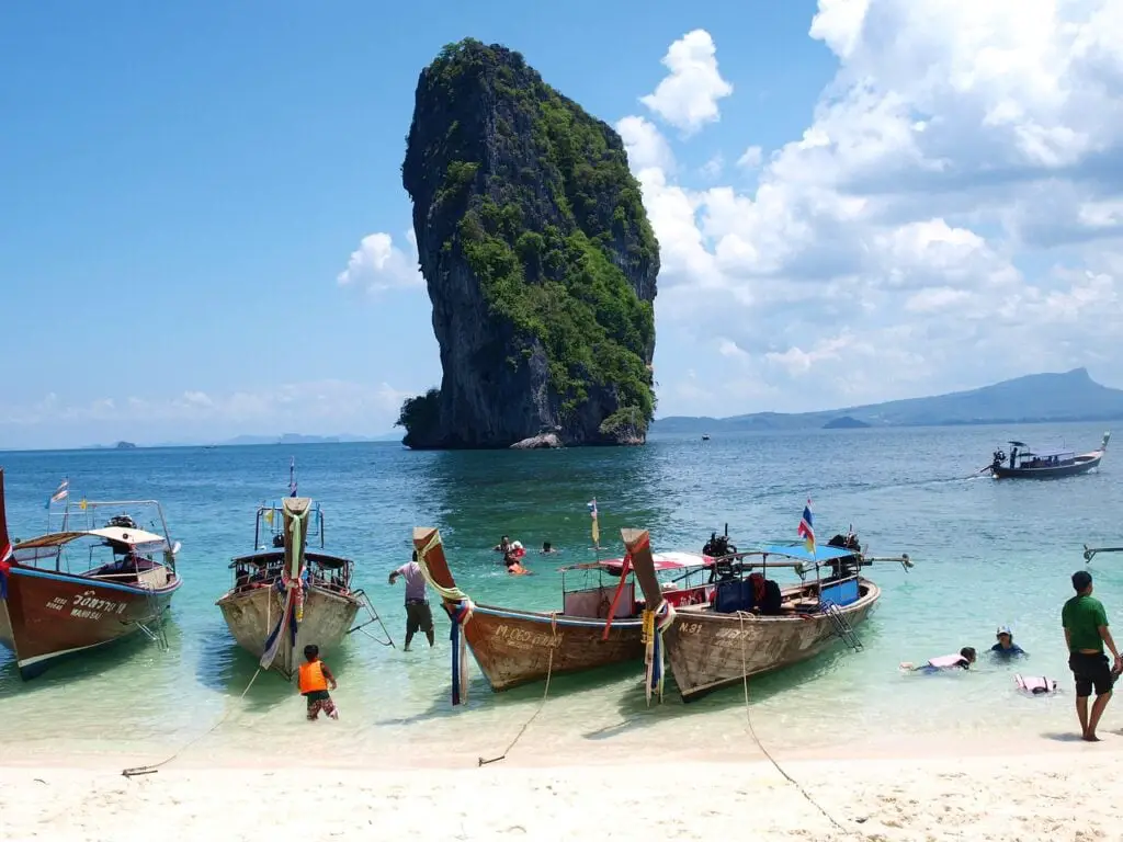 Poda isand, Ao nang, Thailand
