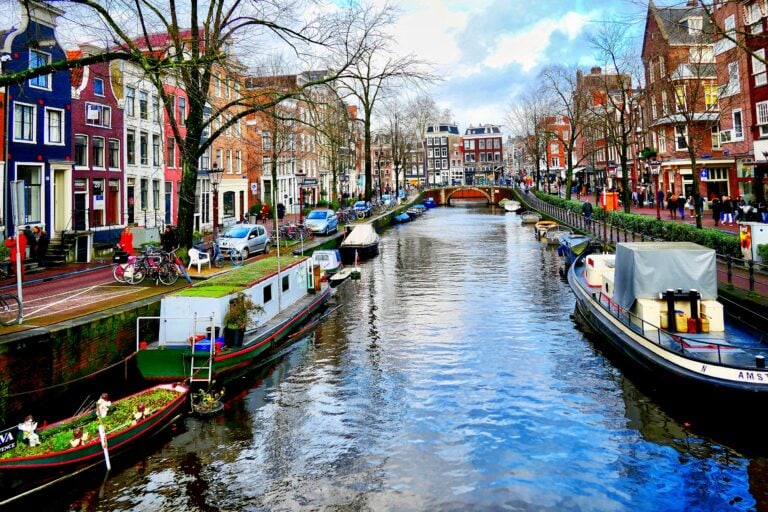 Canal Amsterdam Netherlands