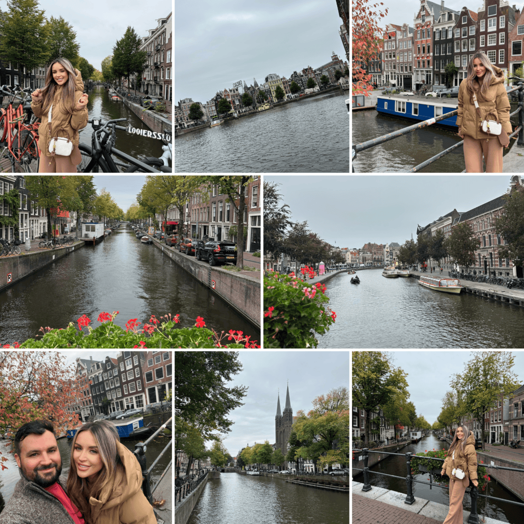 Canals around Amsterdam Netherlands