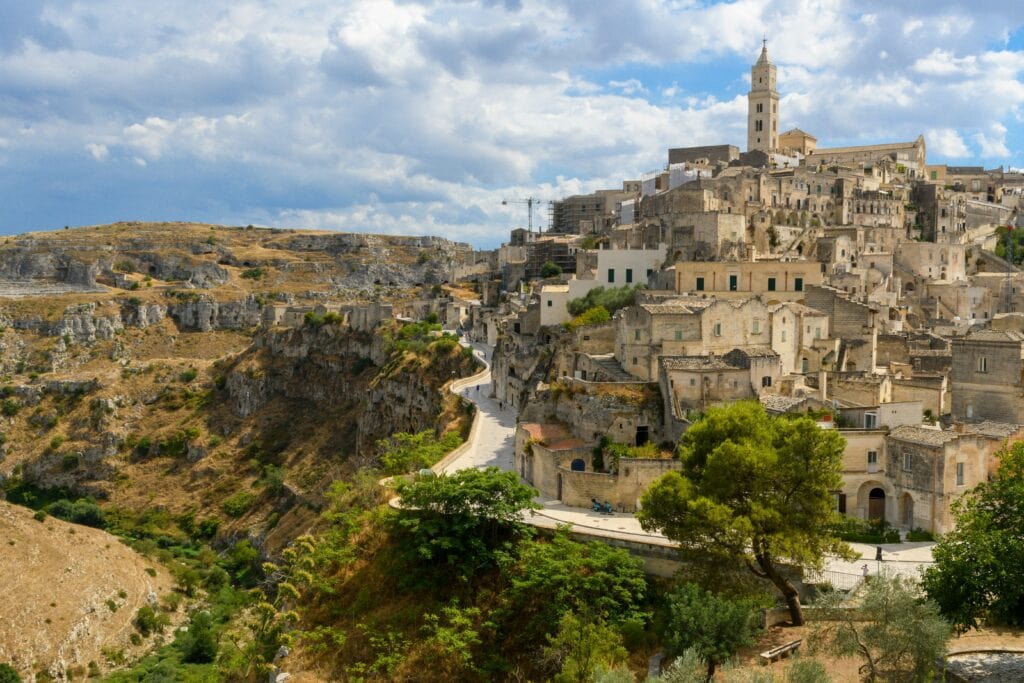 The Italian village of Matera