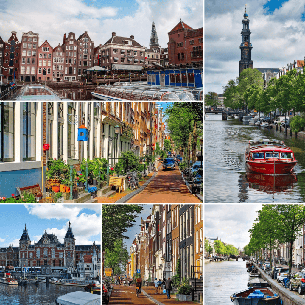 Views around Amsterdam Netherlands